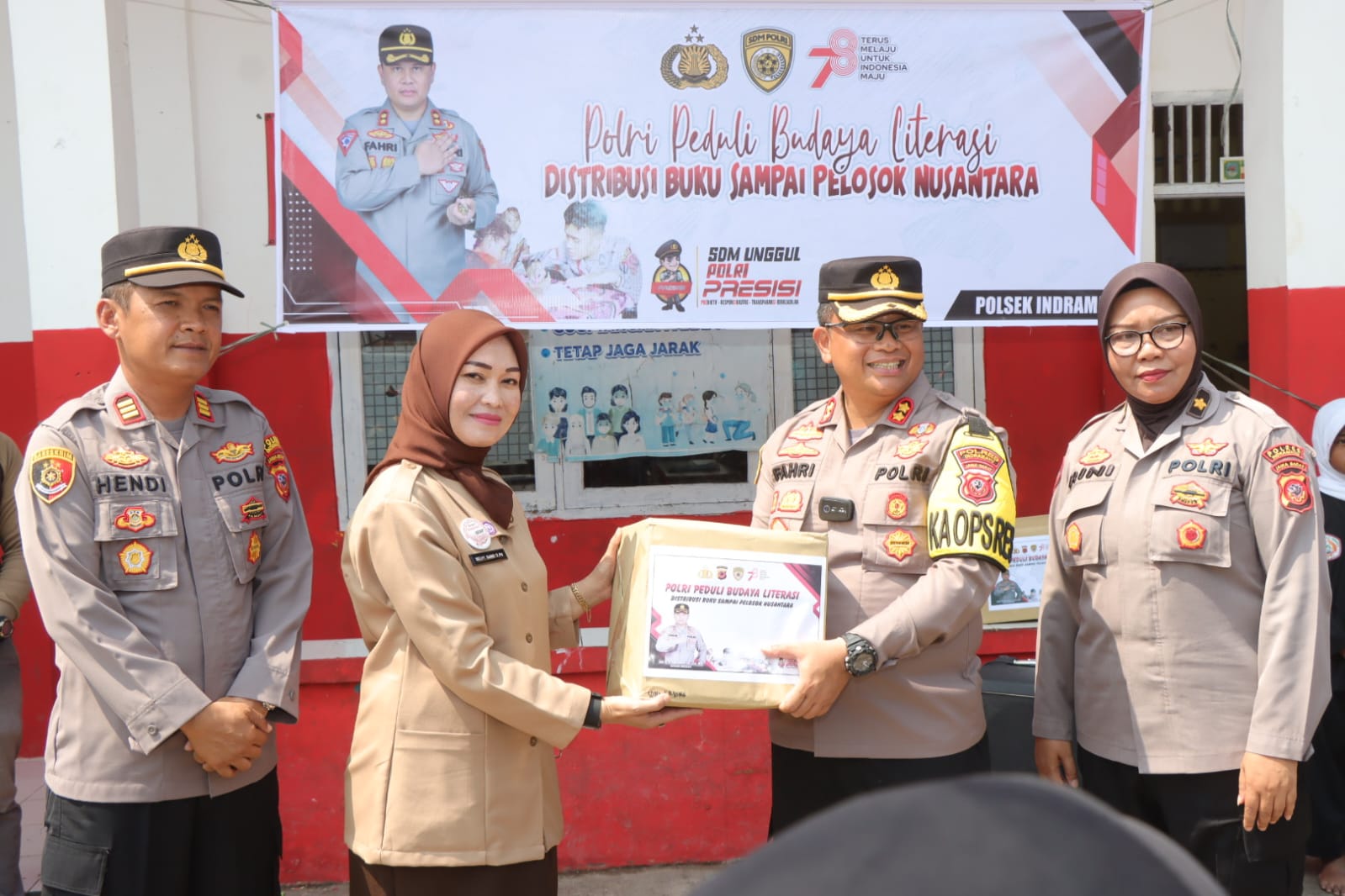 Program Polisi peduli literasi