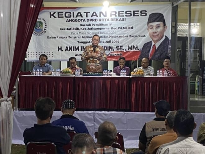 Reses Anggota DPRD Kota Bekasi Anim