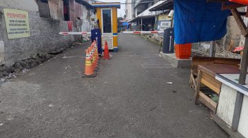 Parkir Pasar Ciputat Dikelola Dua Wilayah, Kab Tangerang dan Kota Tangerang Selatan