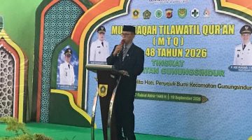 PUBLIKASI KECAMATAN GUNUNG SINDUR TAHUN 2026