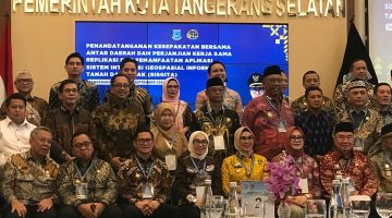 SISGITA Tangsel Dilirik 58 Daerah, Data Tanah dan Pajak Bakal Disatukan